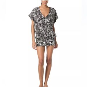Michael Kors Caftan Cover Up Dress